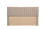 Hanah Home Cabecero 90 Beige con Esponja y Tela, 92x97x7 cm